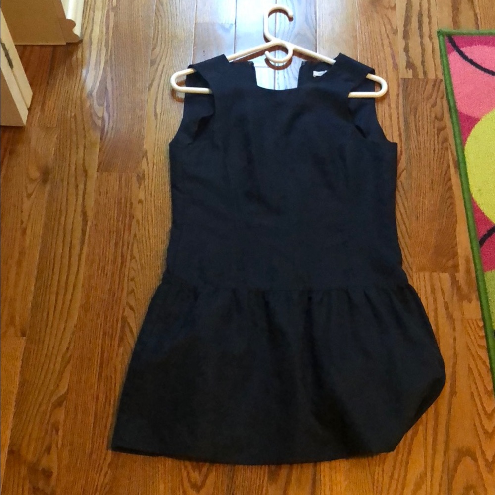 Navy blue Suede BCBG dress